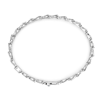 Bracciale Zancan Uomo Cosmopolitan Luxury in Argento Spinello ESB215 - ESB215